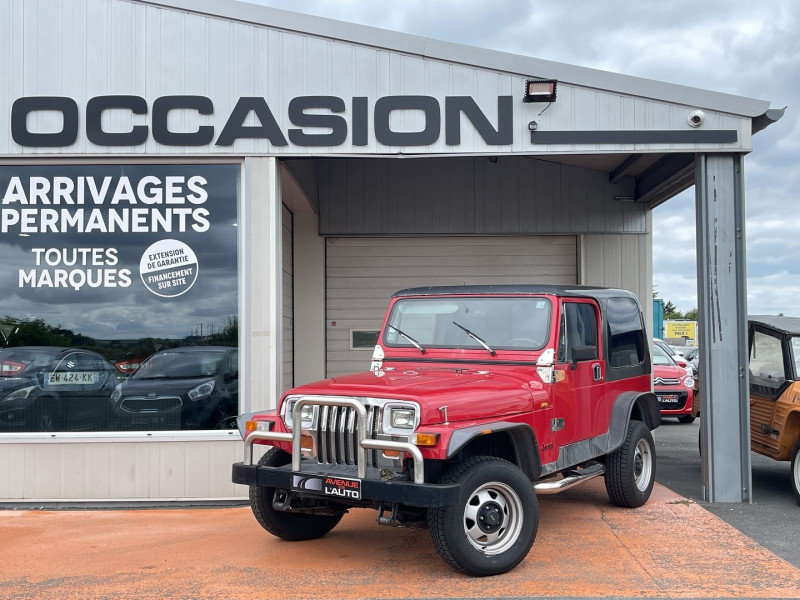 Jeep WRANGLER 2.5 SE HARD TOP Essence ROUGE Occasion à vendre