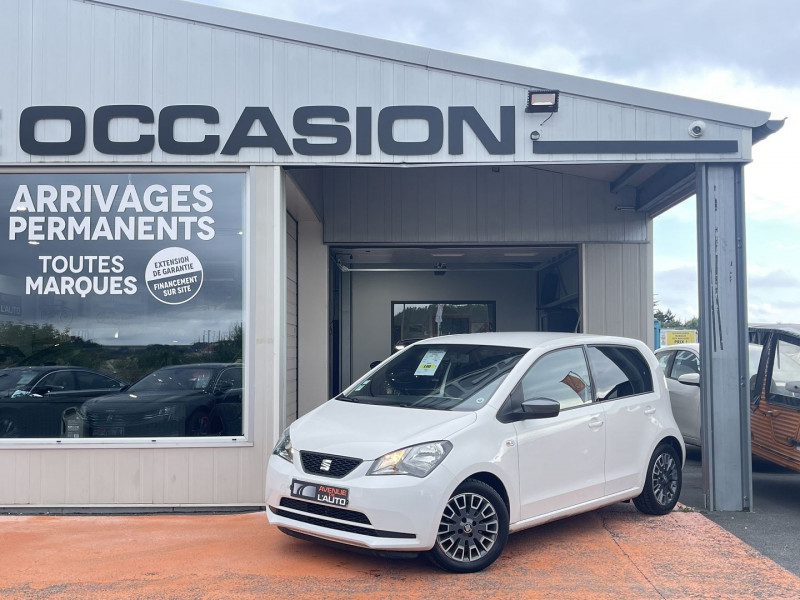 Seat MII 1.0 60CH CHIC 5P EURO6D-T Essence BLANC Occasion à vendre