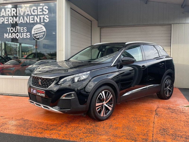 Peugeot 3008 1.6 BLUEHDI 120CH ALLURE BUSINESS S&S EAT6 Diesel NOIR Occasion à vendre