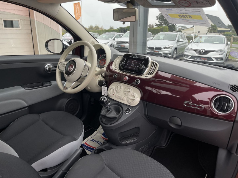 Photo 8 de l'offre de FIAT 500 1.2 8V 69CH LOUNGE à 8790€ chez Avenue de l'auto