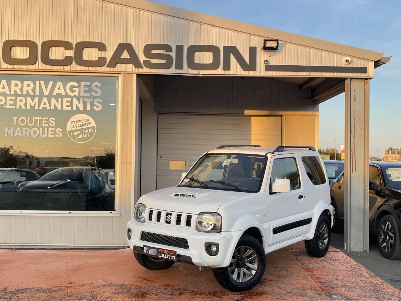 Suzuki JIMNY 1.3 VVT 85CH JLX Essence BLANC Occasion à vendre