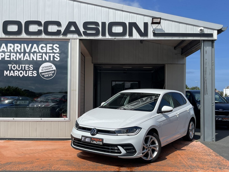 Volkswagen POLO 1.0 TSI 110CH STYLE DSG7 Essence BLANC Occasion à vendre