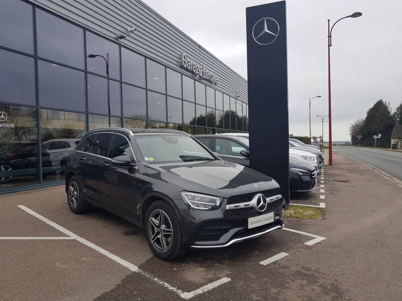 Mercedes-Benz GLC 300 d 245ch AMG Line 4Matic 9G-Tronic Diesel Gris graphite métallisé Occasion à vendre