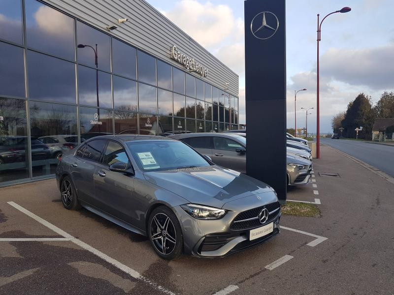 Mercedes-Benz Classe C 220 d 200ch AMG Line Diesel/Micro-Hybride Gris sélénite métallisé Occasion à vendre