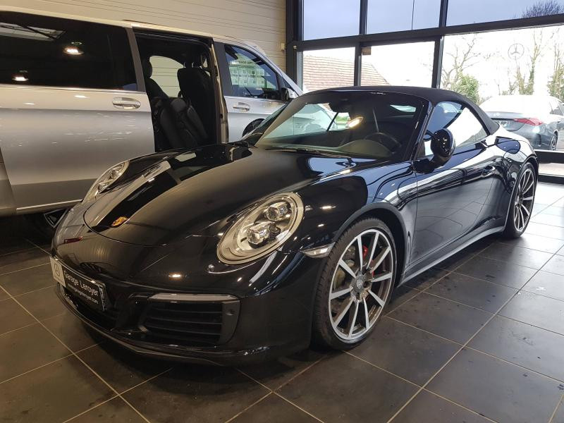Porsche 911 Cabriolet 3.0 420ch 4S PDK Essence Noir Intense Occasion à vendre