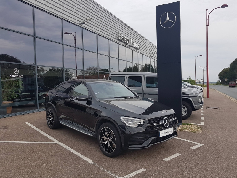 Mercedes-Benz GLC Coupé 300 e 211+122ch AMG Line 4Matic 9G-Tronic Euro6d-T-EVAP-ISC Hybride Noir Occasion à vendre