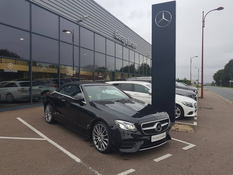 Mercedes-Benz Classe E Cabriolet 400 d 340ch AMG Line 4Matic 9G-Tronic Diesel Noir obsidienne Occasion à vendre