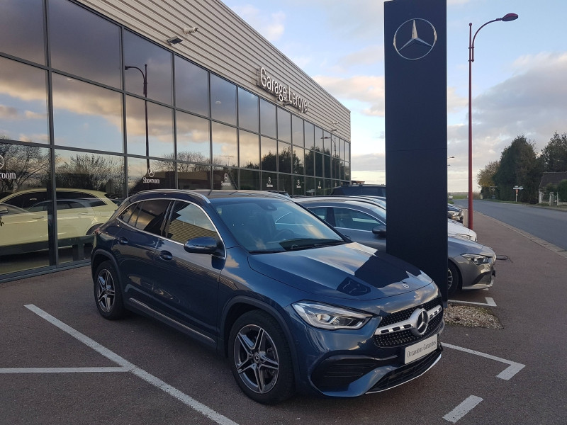 Mercedes-Benz GLA 200 d 150ch AMG Line 8G-DCT Diesel Bleu denim métallisé Occasion à vendre