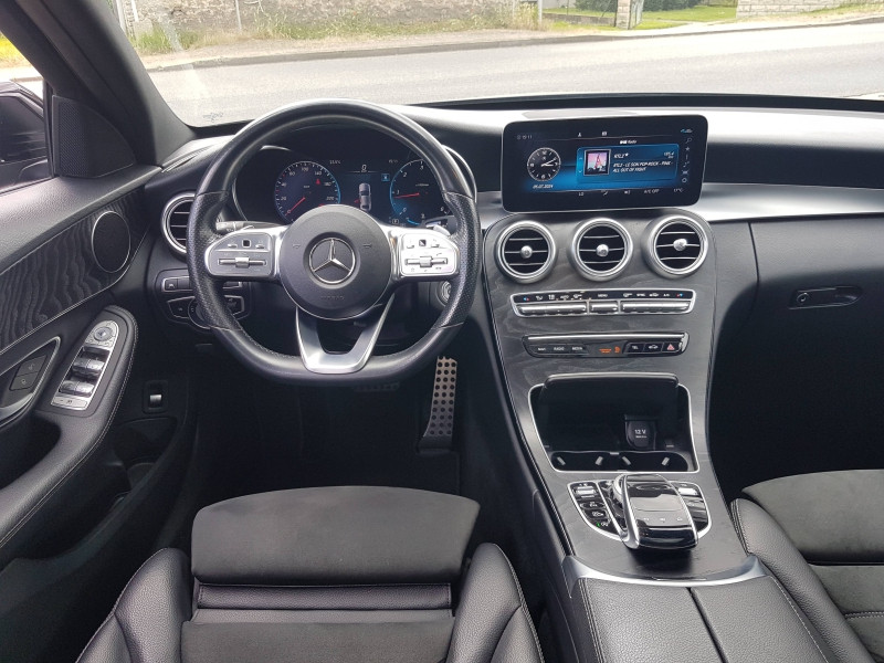 Photo 10 de l'offre de MERCEDES-BENZ Classe C 220 d 194ch AMG Line 9G-Tronic à 34900€ chez Garage Leroyer