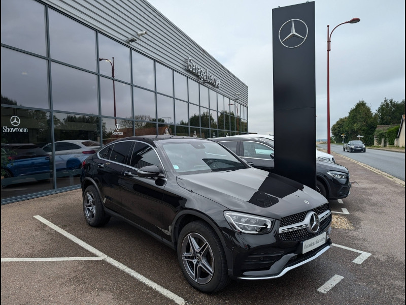 Mercedes-Benz GLC Coupé 300 de 194+122ch AMG Line 4Matic 9G-Tronic Hybride Noir obsidienne métallisé Occasion à vendre