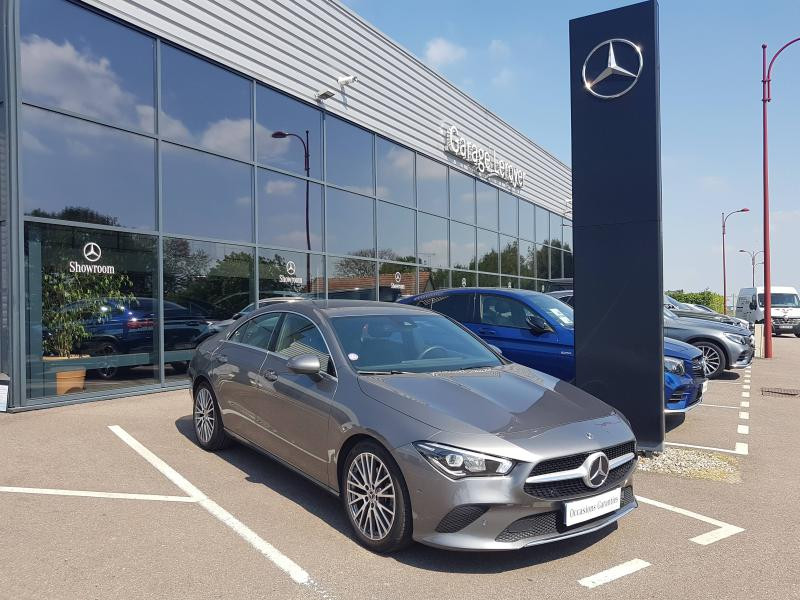 Mercedes-Benz CLA 200 163ch Progressive Line 7G-DCT Essence Gris montagne métallisé Occasion à vendre