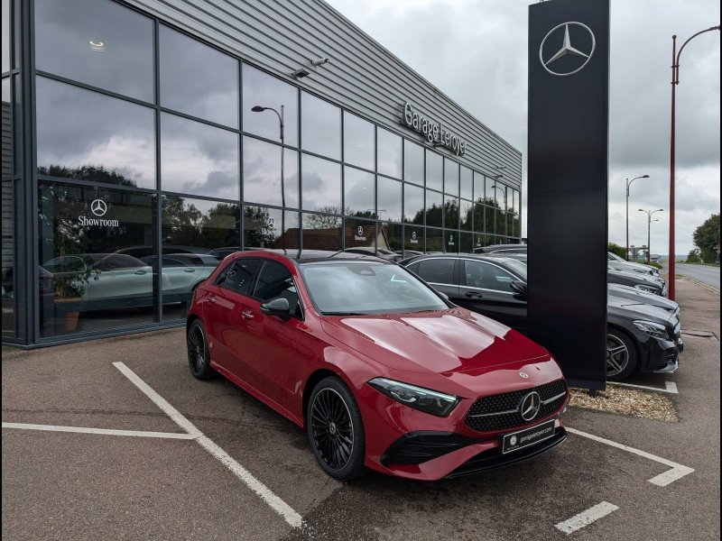 Mercedes-Benz Classe A 250 e 163+109ch AMG Line 8G-DCT Hybride Rouge Patagonie mÃ©tallisÃ© MANUFAKTUR Occasion à vendre