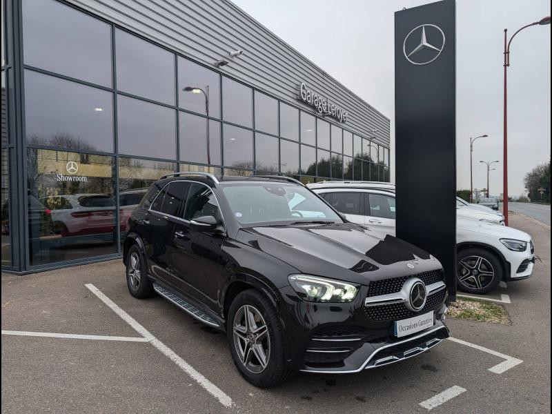 Mercedes-Benz GLE 350 de 194+136ch AMG Line 4Matic 9G-Tronic Hybride Noir obsidienne Occasion à vendre