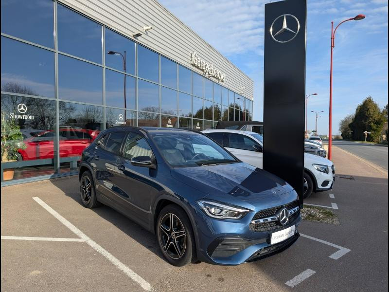 Mercedes-Benz GLA 200 d 150ch AMG Line 8G-DCT Diesel Bleu denim mÃ©tallisÃ© Occasion à vendre