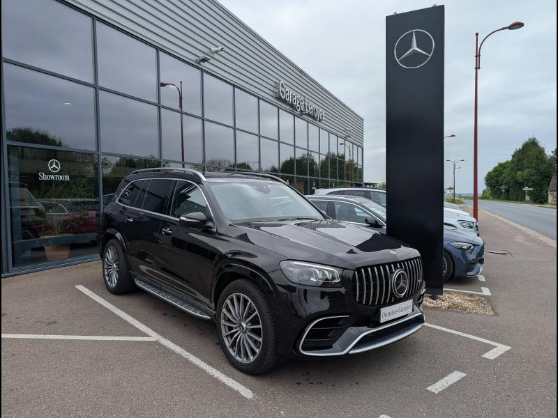 Mercedes-Benz GLS 63 AMG 612ch+22ch EQ Boost 4Matic+ 9G-Tronic Speedshift TCT Essence/Micro-Hybride Noir obsidienne mÃ©tallisÃ© Occasion à vendre
