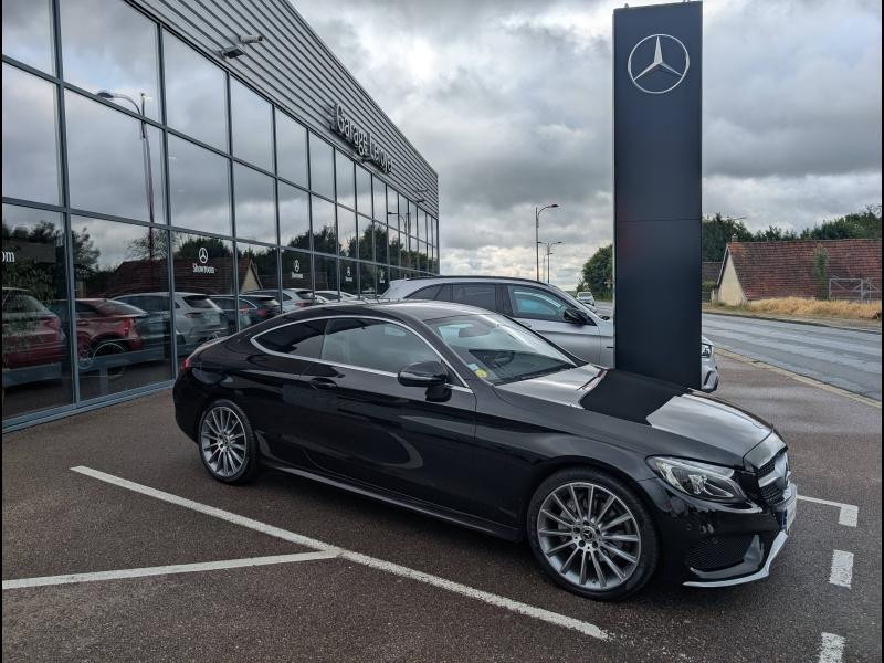 Mercedes-Benz Classe C CoupÃ© 220 d 170ch Sportline 9G-Tronic Diesel Noir obsidienne mÃ©tallisÃ©e Occasion à vendre