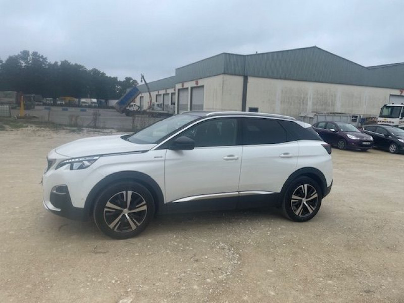 Peugeot 3008 1.2 PURETECH 130CV BV6 GT LINE Essence BLANC Occasion à vendre