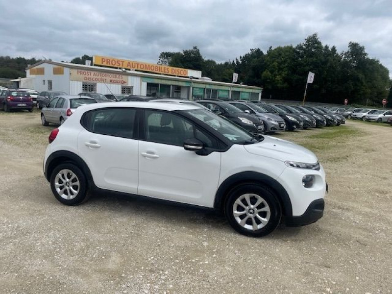 Citroen C3 III 1.6 BLUEHDI 75CV FEEL Diesel BLANC Occasion à vendre