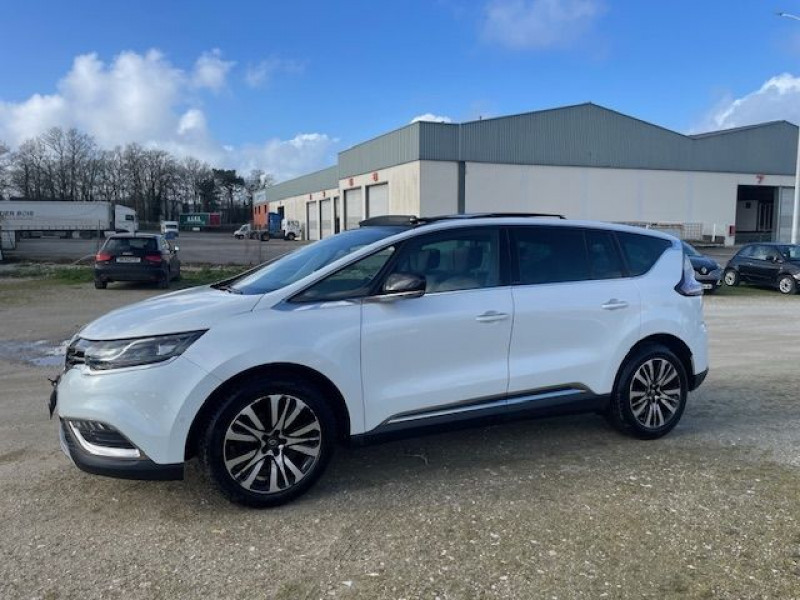 Renault ESPACE V 1.6 DCI 160CV BVA ENERGY INITIALE PARIS Diesel BLANC Occasion à vendre