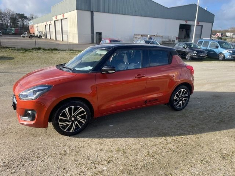 Suzuki SWIFT 1.2 DUALJET HYBRID 83CV PACK Essence ORANGE Occasion à vendre