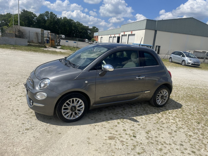 Fiat 500 1.2 8V 69CV LOUNGE Essence GRIS  Occasion à vendre