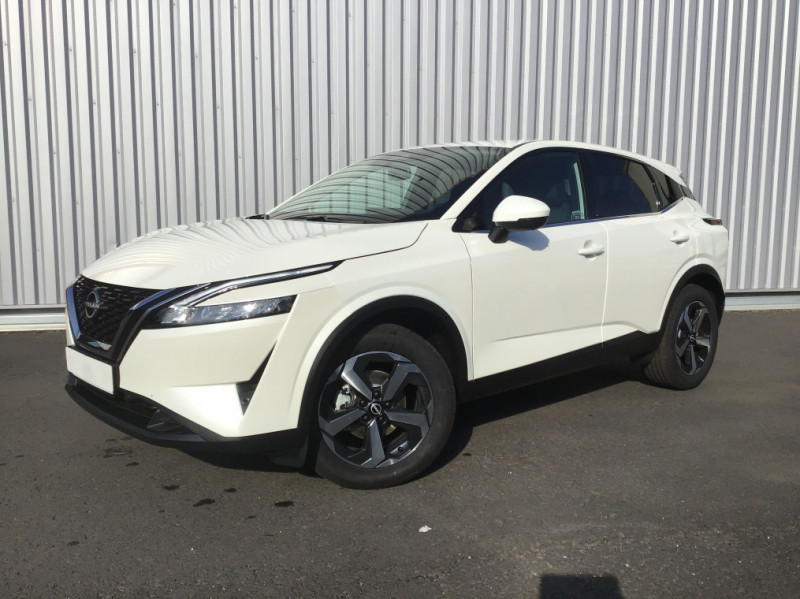 Nissan QASHQAI 2022 Mild Hybrid 140 ch N-Connecta Hybride Blanc Lunaire Occasion à vendre