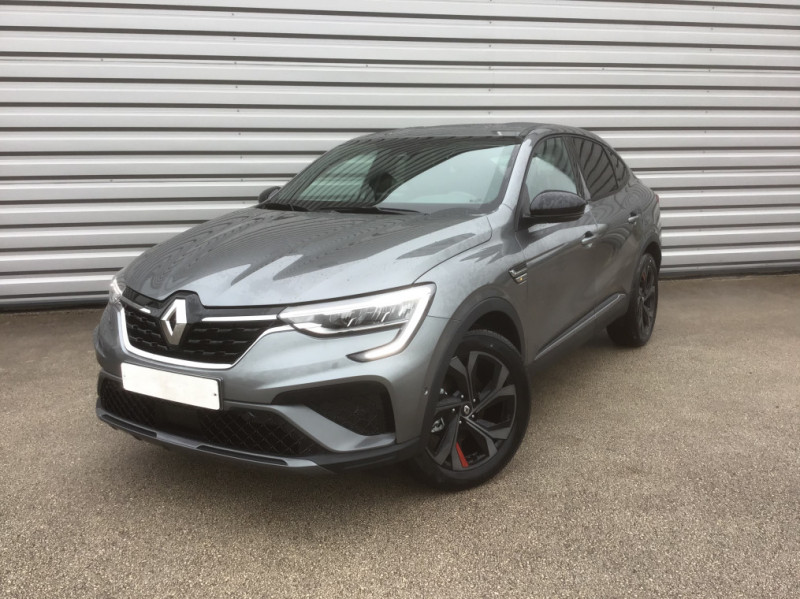 Renault ARKANA TCe 160 EDC FAP - 21B R.S. Line Hybride Gris métal Occasion à vendre