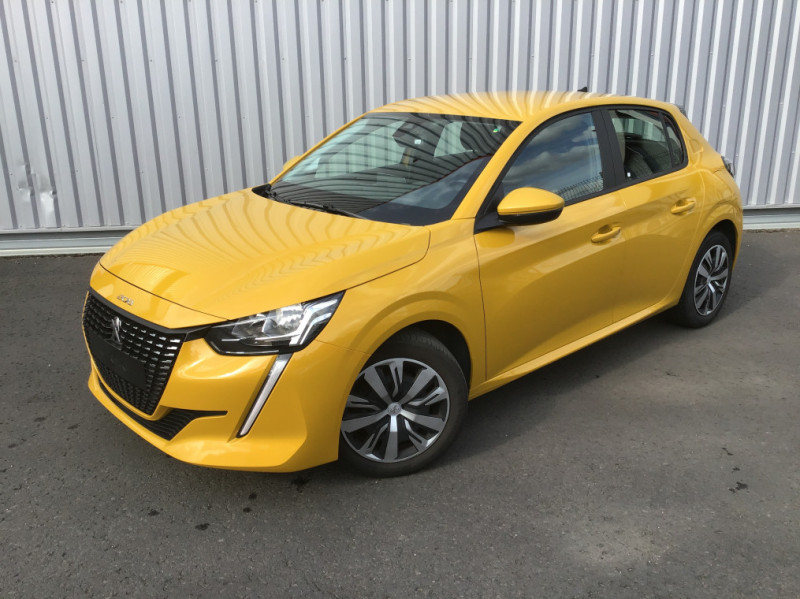 Peugeot 208 PureTech 100 S&S BVM6 Active essence Jaune Faro Occasion à vendre