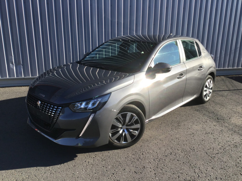 Peugeot 208 PureTech 100 S&S BVM6 Active essence Gris Platinium Occasion à vendre