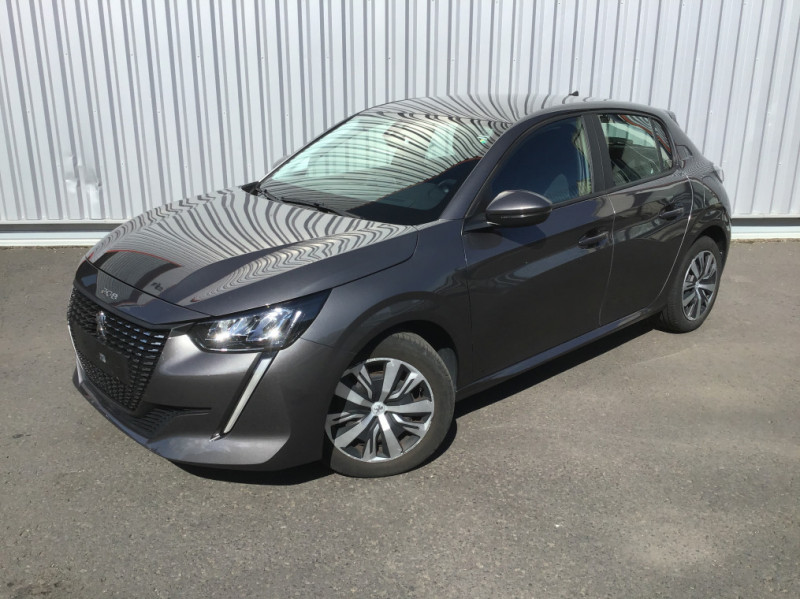 Peugeot 208 PureTech 100 S&S BVM6 Active essence Gris Platinium Occasion à vendre