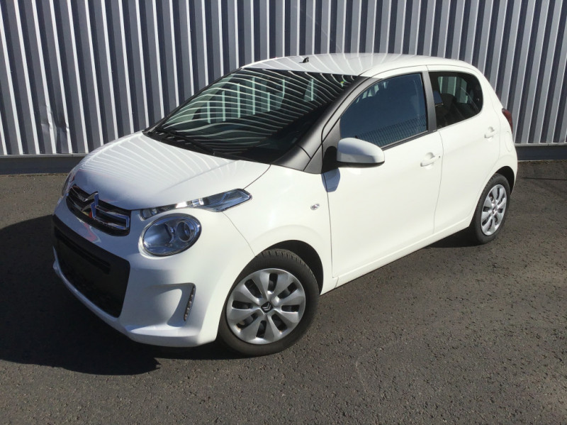 Citroen C1 VTi 72 S&S Feel essence Blanc Lipizan Occasion à vendre