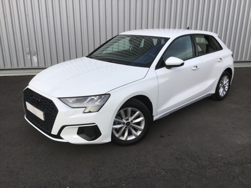 Audi A3 SPORTBACK 35 TFSI 150 S-Tronic 7 - Design essence Blanc Ibis Occasion à vendre