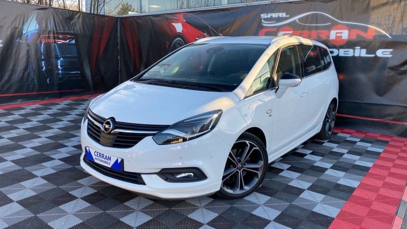 Opel ZAFIRA 1.6 TURBO 200CH ELITE OPC LINE Essence BLANC Occasion à vendre