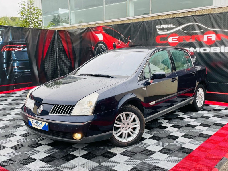 Renault VEL SATIS 3.0 V6 DCI 180CH INITIALE BVA Diesel BLEU Occasion à vendre