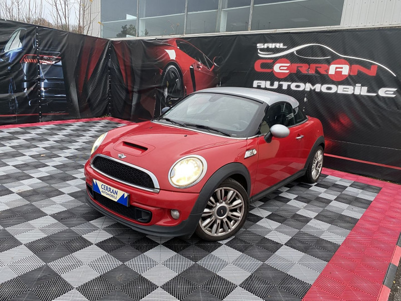 Mini COUPE COOPER SD 143CH PACK RED HOT CHILI Diesel ROUGE Occasion à vendre