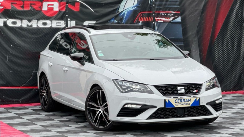 Photo 2 de l'offre de SEAT LEON ST 2.0 TSI 300CH CUPRA 4DRIVE DSG à 24990€ chez Cerran Automobile