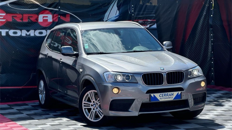 Photo 2 de l'offre de BMW X3 (F25) XDRIVE20DA 184CH SPORT DESIGN PACK M à 13990€ chez Cerran Automobile