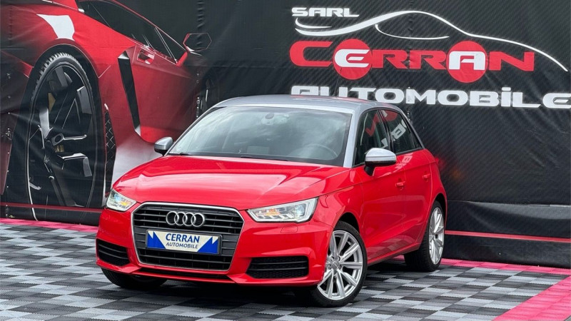 Audi A1 SPORTBACK 1.6 TDI 116CH AMBITION LUXE S TRONIC 7 Diesel ROUGE Occasion à vendre