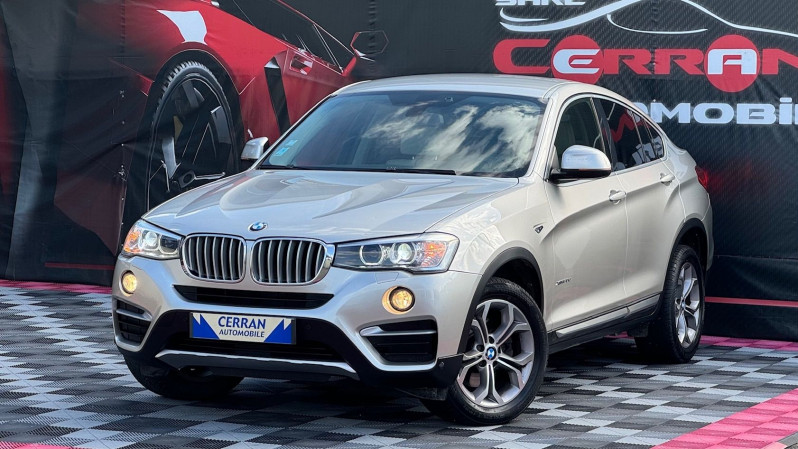 Photo 2 de l'offre de BMW X4 (F26) XDRIVE30DA 258CH XLINE à 22990€ chez Cerran Automobile