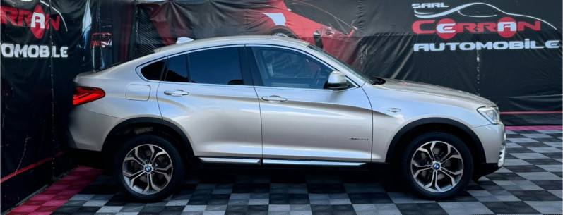 Photo 9 de l'offre de BMW X4 (F26) XDRIVE30DA 258CH XLINE à 21990€ chez Cerran Automobile