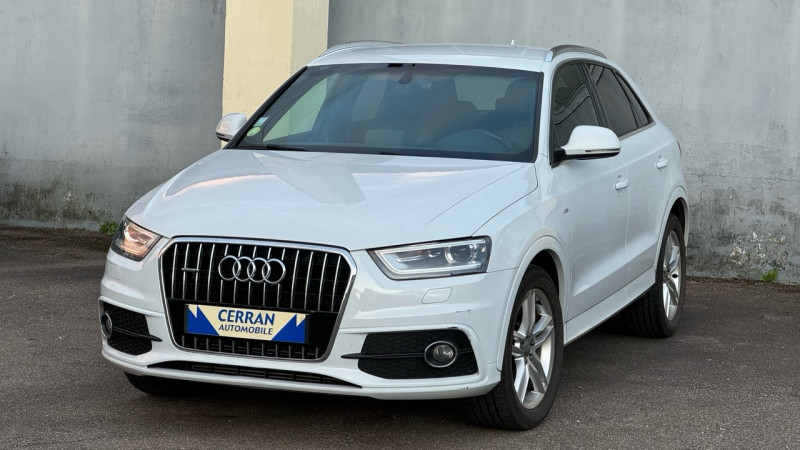 Audi Q3 2.0 TDI 140CH S LINE QUATTRO Diesel BLANC Occasion à vendre