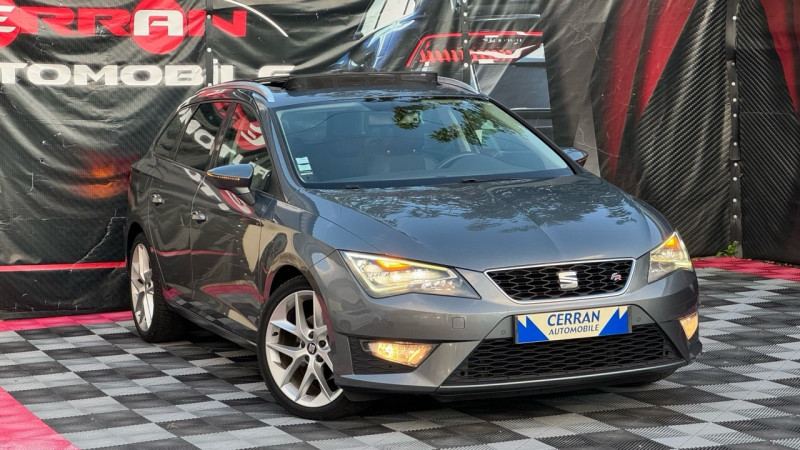 Photo 2 de l'offre de SEAT LEON ST 1.4 TSI 150CH ACT FR START&STOP à 9990€ chez Cerran Automobile