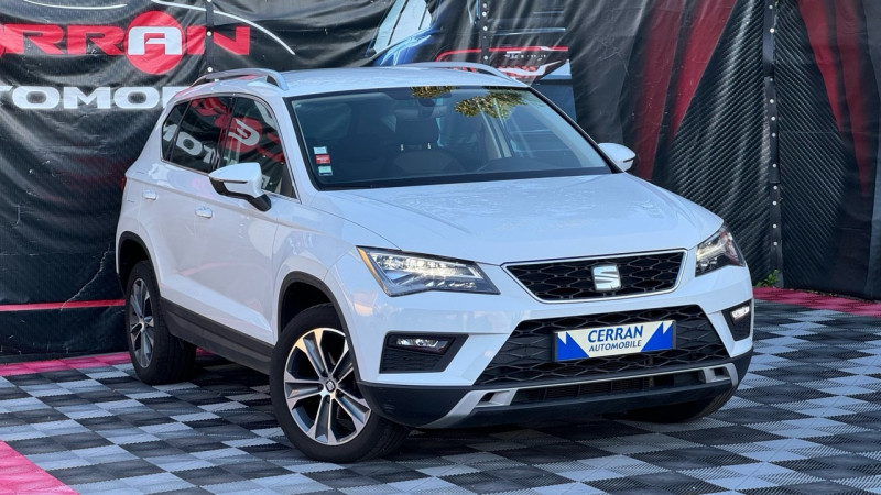 Photo 2 de l'offre de SEAT ATECA 1.5 TSI 150CH ACT START&STOP XCELLENCE DSG EURO6D-T 117G à 19990€ chez Cerran Automobile