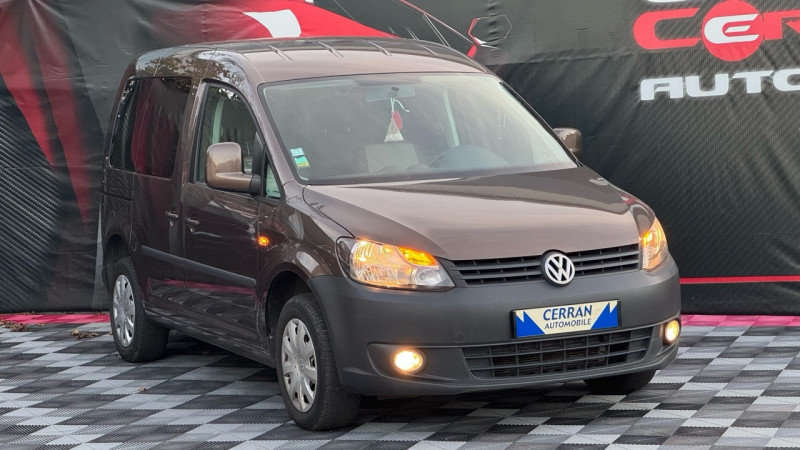 Photo 26 de l'offre de VOLKSWAGEN CADDY 1.6 TDI 102CH TPMR EQUIPE TPMR  POUR HANDICAP à 14990€ chez Cerran Automobile