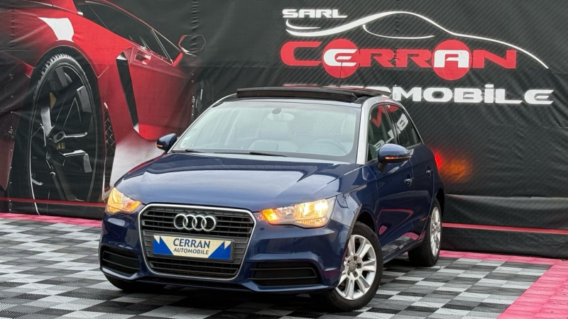 Audi A1 SPORTBACK 1.6 TDI 90CH FAP AMBITION LUXE Diesel BLEU F Occasion à vendre