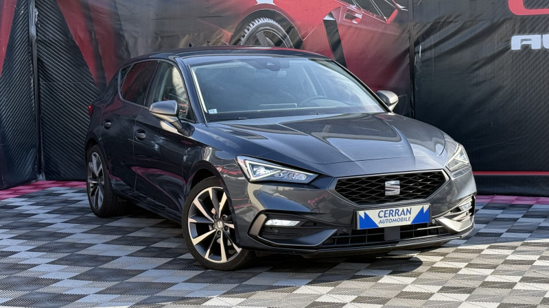 Photo 2 de l'offre de SEAT LEON 2.0 TDI 150CH FR DSG7 à 18990€ chez Cerran Automobile