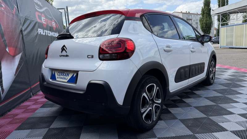 Photo 39 de l'offre de CITROEN C3 PURETECH 110CH SHINE S&S E6.D à 7990€ chez Cerran Automobile