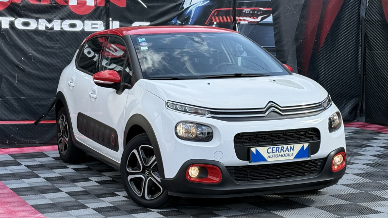 Photo 2 de l'offre de CITROEN C3 PURETECH 110CH SHINE S&S E6.D à 7990€ chez Cerran Automobile
