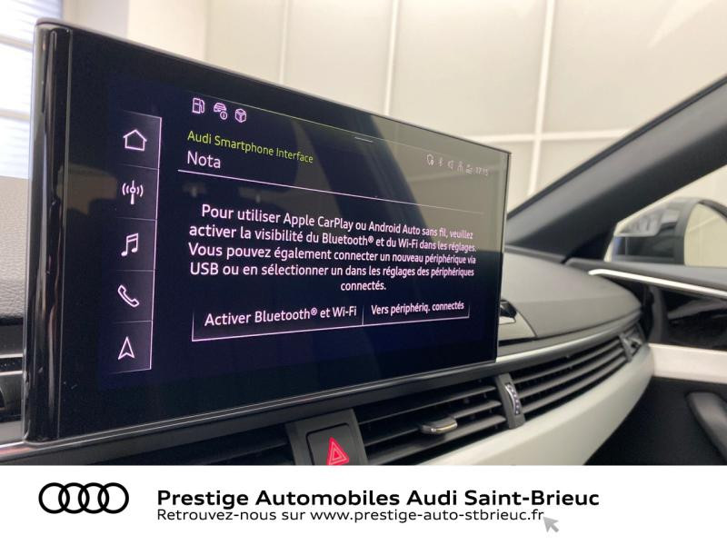 Photo 15 de l'offre de AUDI A4 Avant 35 TDI 163ch S line S tronic 7 9cv à 52490€ chez Prestige Automobiles – Audi St Brieuc