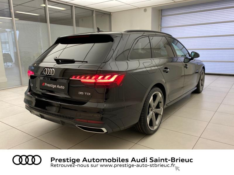 Photo 4 de l'offre de AUDI A4 Avant 35 TDI 163ch S line S tronic 7 9cv à 52490€ chez Prestige Automobiles – Audi St Brieuc